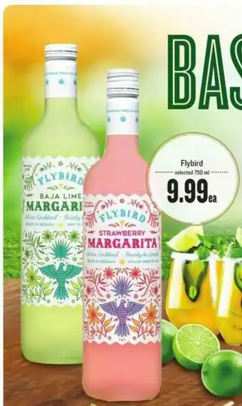 Schnucks Flybird Baja Lime Or Strawberry Margarita offer