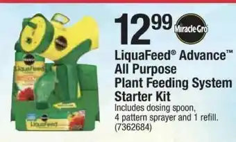 Ace Hardware Miracle-Gro LiquaFeed® Advance™ All Purpose Plant Feeding System Starter Kit offer