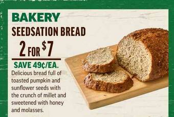 Central Market Seedsation Bread offer