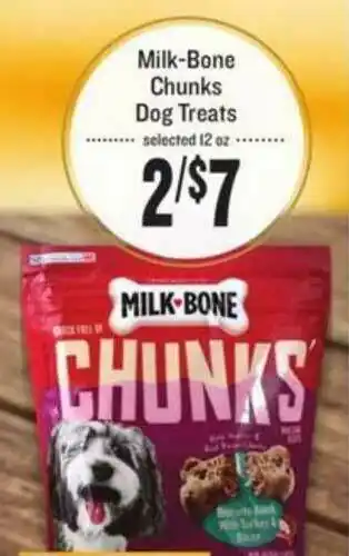 Schnucks Milk-Bone Chunks Dog Treats offer