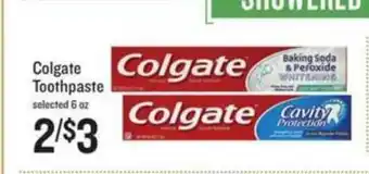 Schnucks Colgate Toothpaste offer