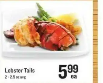 Schnucks Lobster Tails offer
