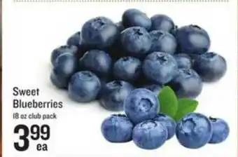 Schnucks Sweet Blueberries offer