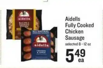 Schnucks Aidells Fully Cooked Chicken Sausage offer