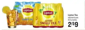 Schnucks Lipton Tea offer