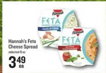 Schnucks Hannah's Feta Cheese Spread offer