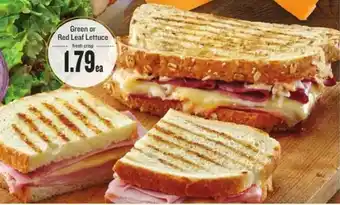 Schnucks Green Or Red Leaf Lettuce offer