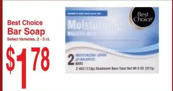 Super Saver Best Choice Bar Soap offer