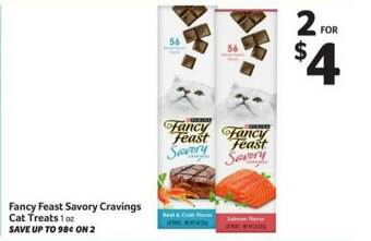 Winn Dixie Fancy Feast Savory Cravings Cat Treats offer