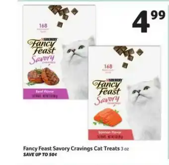 Winn Dixie Fancy Feast Savory Cravings Cat Treats offer