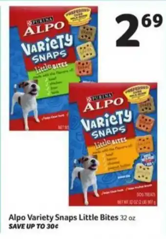 Winn Dixie Alpo Variety Snaps Little Bites offer