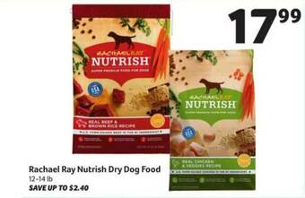 Winn Dixie Rachael Ray Nutrish Dry Dog Food offer