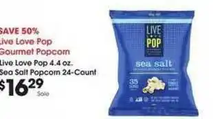 Ralphs Live Love Pop 4.4 Oz Sea Salt Popcorn 24-Count offer