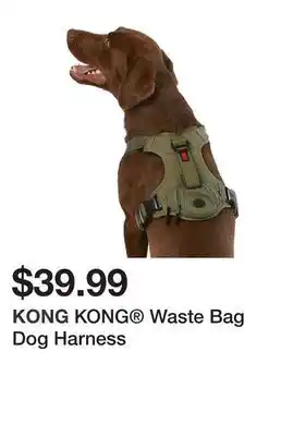 Petsmart Kong® waste bag dog harness offer