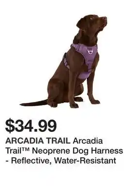 Petsmart Arcadia trail™ neoprene dog harness - reflective, water-resistant offer