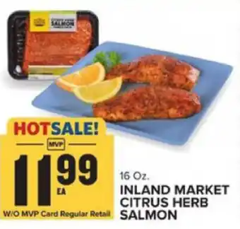 Food Lion Inland Market Citrus Herb Salmon 16 oz offer