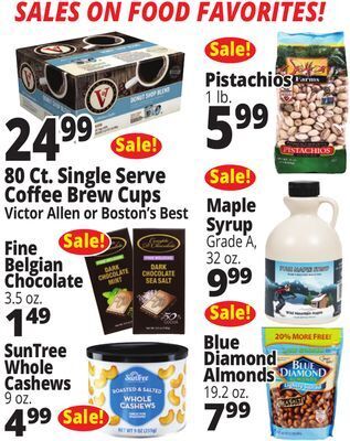 Ocean State Job Lot Food favorites offer
