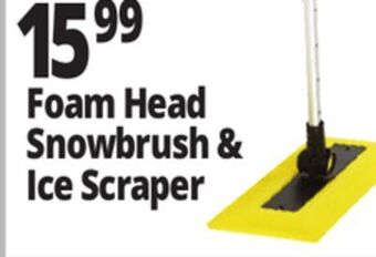 Ocean State Job Lot Foam head snowbrush & ice scraper offer
