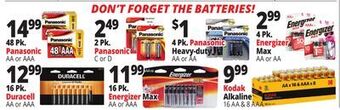Ocean State Job Lot Batteries offer