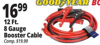 Ocean State Job Lot 12 ft. 8 gauge booster cable offer