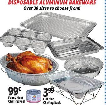 Ocean State Job Lot Disposable aluminum pans offer