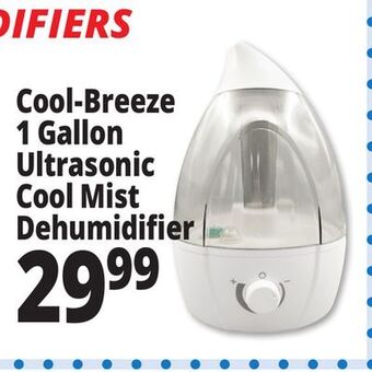 Ocean State Job Lot Cool~breeze 25w ultrasonic cool mist humidifier, 1-gal offer