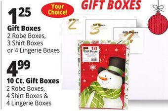 Ocean State Job Lot Gift boxes offer