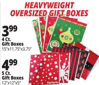Ocean State Job Lot Gift boxes offer