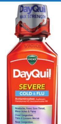 Ocean State Job Lot Dayquil severe cold & flu offer