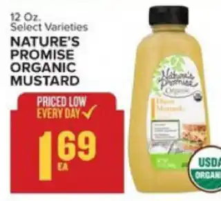 Food Lion Nature's Promise Organic Mustard 12 oz offer