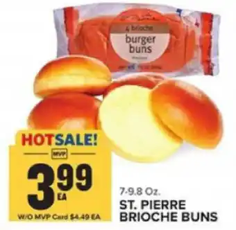 Food Lion St. Pierre Brioche Buns 7-9.8 oz offer