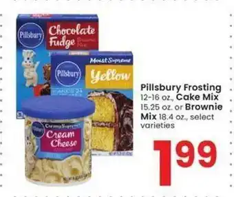 Albertsons Pillsbury frosting, cake mix or brownie mix offer