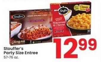 Albertsons Stouffer's party size entree offer