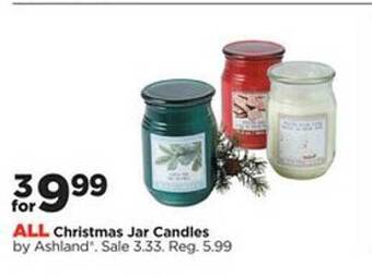 Michaels Christmas jar candles by ashland offer