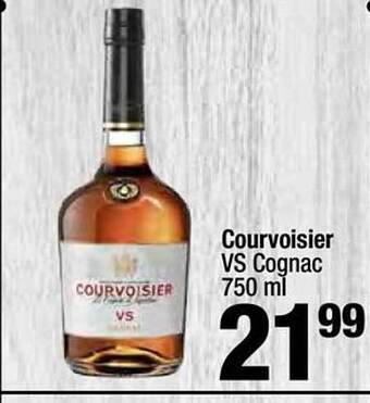 Super King Markets Courvoisier vs cognac offer