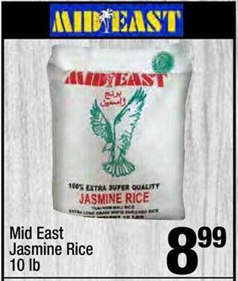 Super King Markets Mid east jasmine rice 10 lb offer