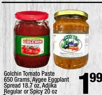 Super King Markets Golchin tomato paste offer