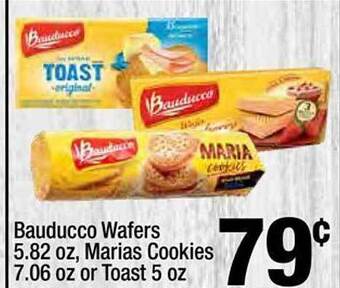 Super King Markets Bauducco wafers, marias cookies or toast offer