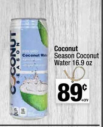 Super King Markets Coconut season coconut water offer