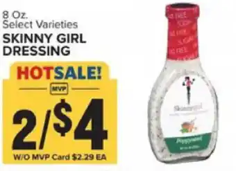 Food Lion Skinny Girl Dressing 8 oz offer