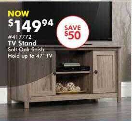 Valu Home Centers Tv stand offer