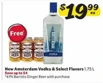 Winn Dixie New amsterdam vodka & select flavors offer
