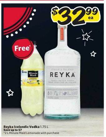 Winn Dixie Reyka icelandic vodka offer