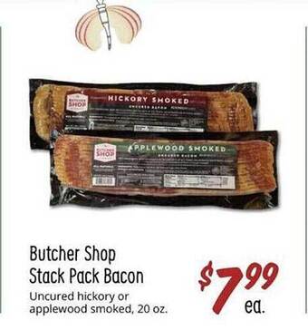 Sprouts Farmers Market Butcher shop stack pack bacon offer