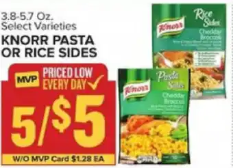 Food Lion Knorr Pasta Or Rice Sides 3.8-5.7 oz offer