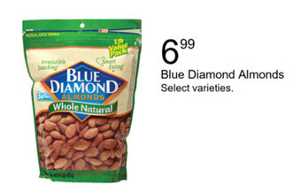 Walgreens Blue Diamond Almonds offer