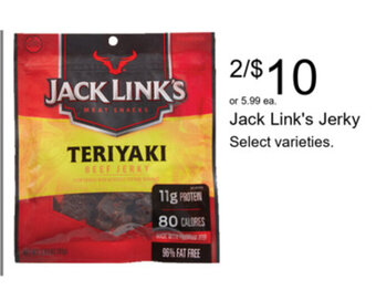 Walgreens Jack Link's Jerky offer