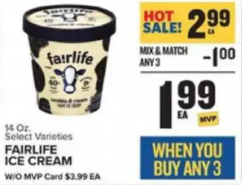 Food Lion Fairlife Ice Cream 14 oz offer