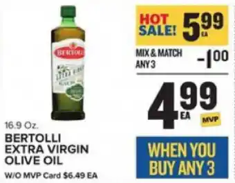 Food Lion Bertolli Extra Virgin Olive Oil 16.9 oz offer