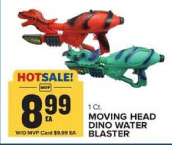 Food Lion Moving Head Dino Water Blaster offer